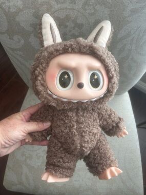 Brown Monster Plush Character Doll - Kids Toy
